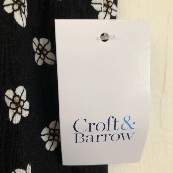 Womens CROFT & BARROW Semi Loose Sleeveless Top Size 5X Stretch New - Picture 2 of 8